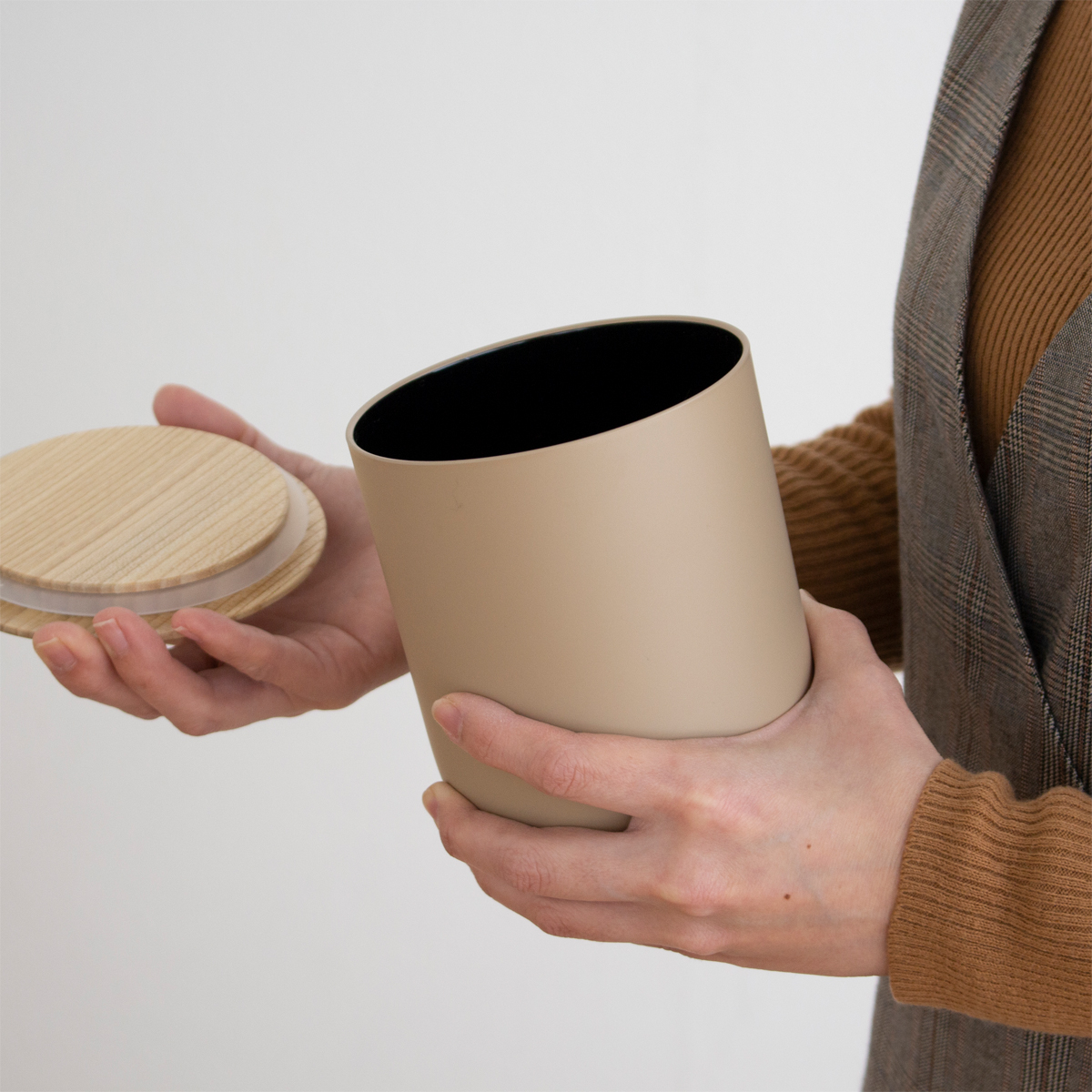 SEKISAKA セキサカ STORE Tall Round 保存容器 収納ケース 蓋