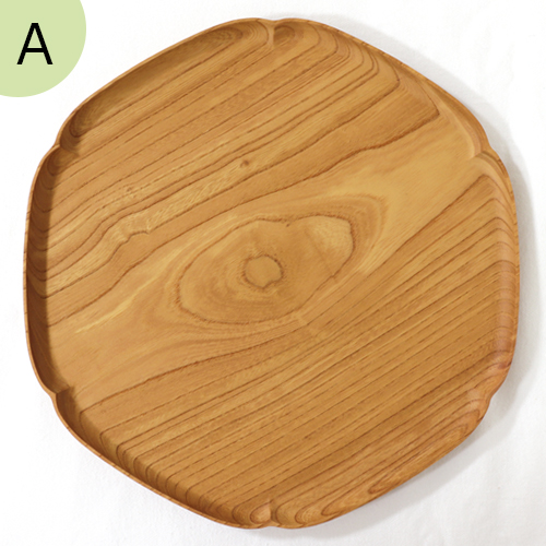 お盆お彼岸大特価　希少ケヤキ材 五重塔★総高さ 約49cm 佐藤辰徳】お盆（ケヤキ）_48 | Q1 オンラインストア