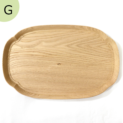 四十沢木材工芸 KITO 長木瓜盆 大 クリ 栗 選べる 木目 1点もの 日本製