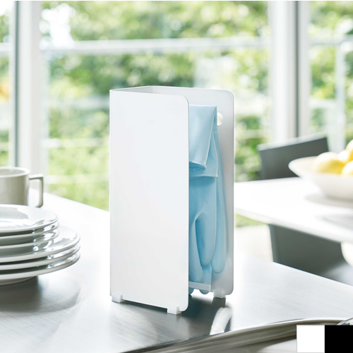 ゴム手袋収納ラック Tower タワー 山崎実業 スタンド シンク周り 置き型 ゴム手袋ハンガー ふきん掛け Favoritestyle