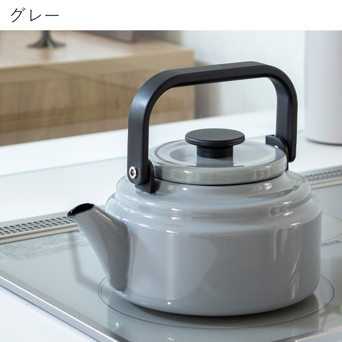野田琺瑯 ケトル アムケトル ホーロー やかん ノダ ホーロー 2L IH対応
