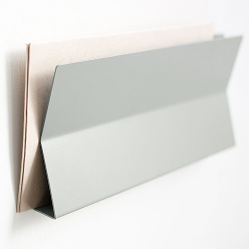 壁掛け 棚 収納 おしゃれ ウォールシェルフ ウォールラック V Envelope And Key Holder 耐荷重3kg 飾り棚 壁掛けラック レタートレー 鍵 キー スチール製 Chihong Favoritestyle