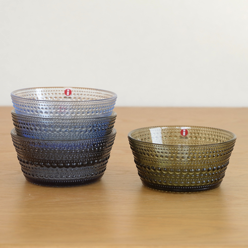 イッタラ カステヘルミ ボウル 230ml モスグリーン Iittala Kastehelmi 北欧 食器 ガラスボウル ガラス 小鉢 おしゃれ スタッキング Favoritestyle