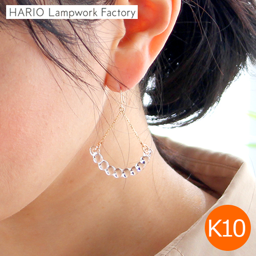 HARIO ネックレス　ピアス　セット HARIO ネックレス＆ピアス セット「ホーリィ」シリーズ［HAA-HL