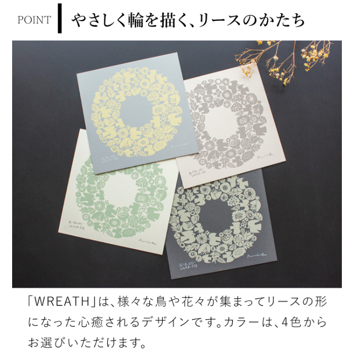 バーズワーズ　シルクスクリーン　ネイビー　アート バーズワーズ シルクスクリーン ネイビー アート シルクスクリーン