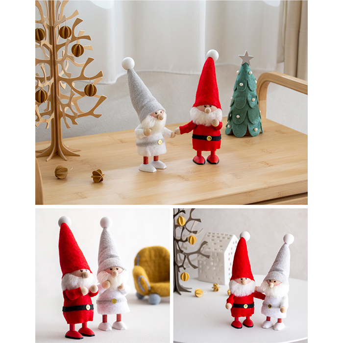 ノルディカニッセ 2点 セット 2025 新作 サンタ フェルトシリーズ ＋