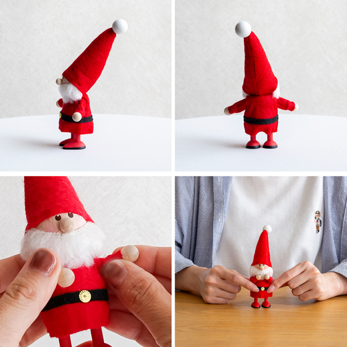 ノルディカニッセ 2点 セット 2025 新作 サンタ フェルト