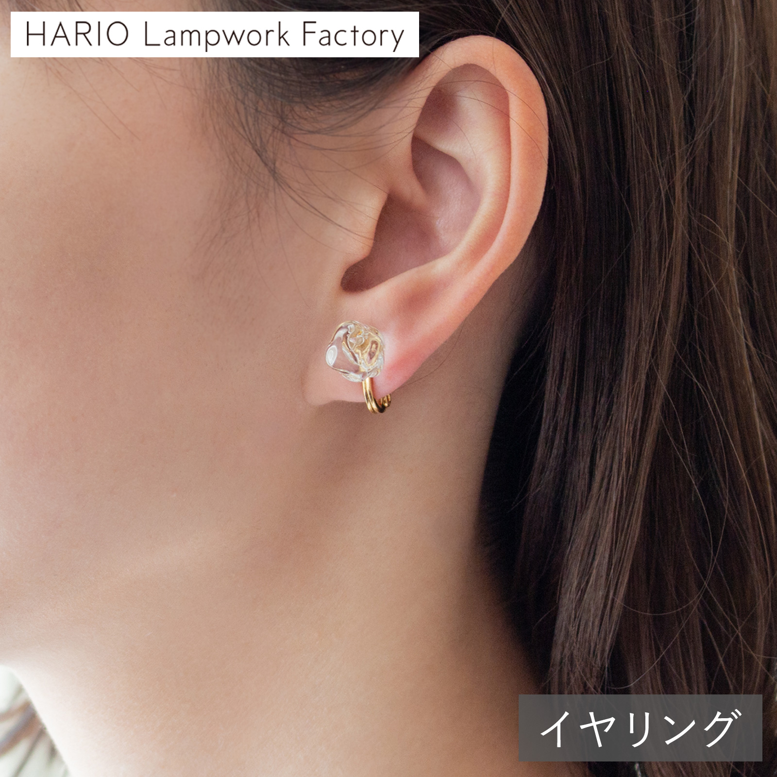 ハイジ◆一点物✧MOPヴェルメイユピアス✧ボタニカルカービング 14kgf：ガーネットとペアシェイプ・スモーキークォーツのピアス