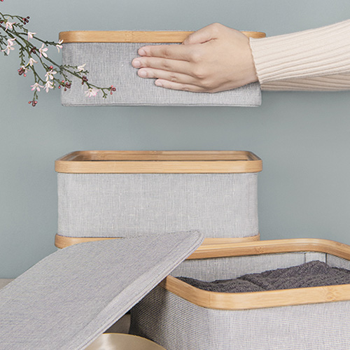 Gudee グディ 収納ボックス フタ付き おしゃれ 折りたたみ