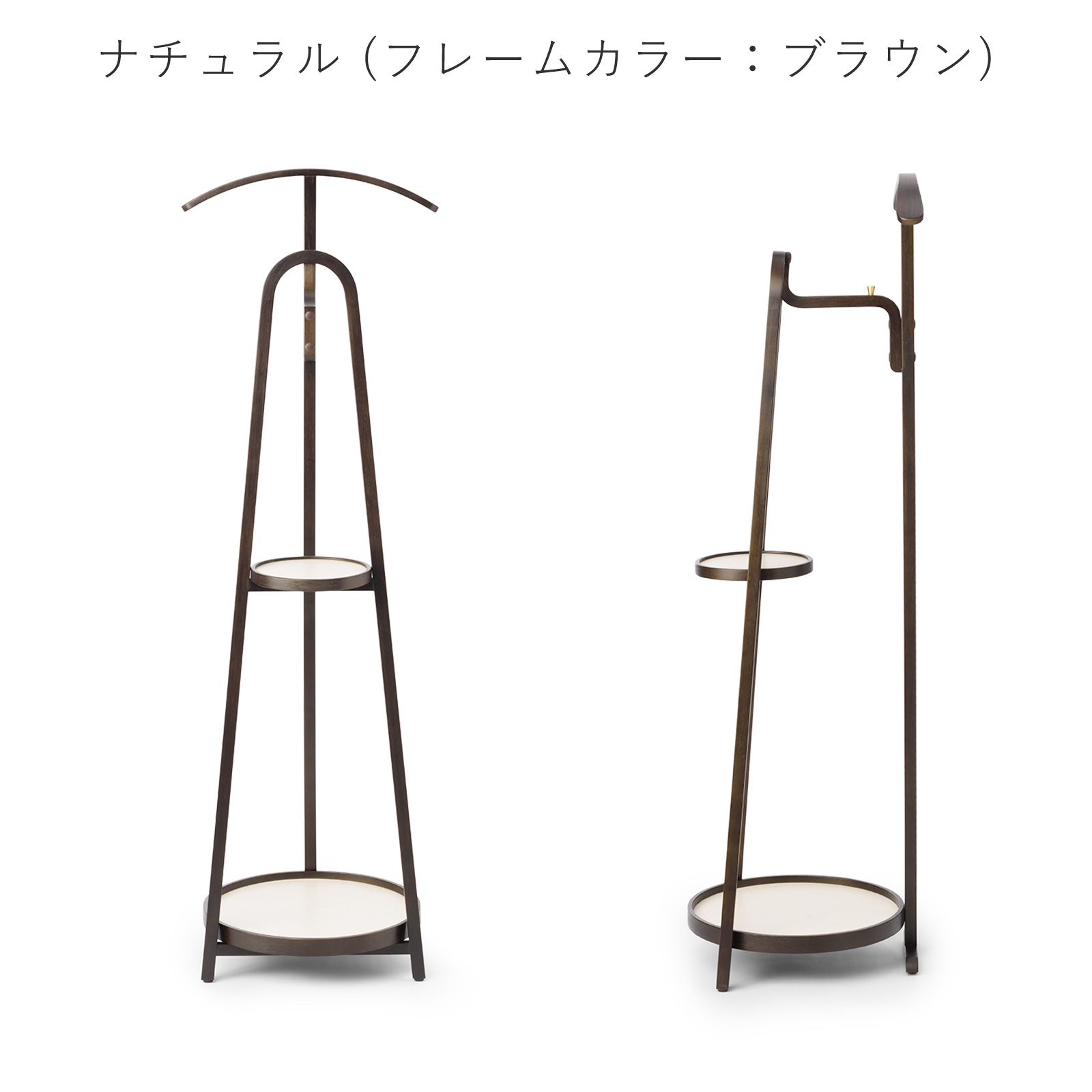 収納付きコートハンガー　バレットスタンド　木製　店舗什器 収納付きコートハンガー バレットスタンド 木製 店舗什器 収納付き