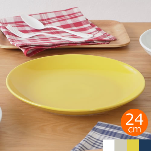 Common コモン プレート 24cm 大皿 皿 波佐見焼 グッドデザイン賞 食洗機可 電子レンジ可 日本製 Favoritestyle