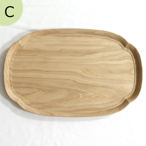 四十沢木材工芸 KITO 長木瓜盆 大 クリ 栗 選べる 木目 1点もの 日本製