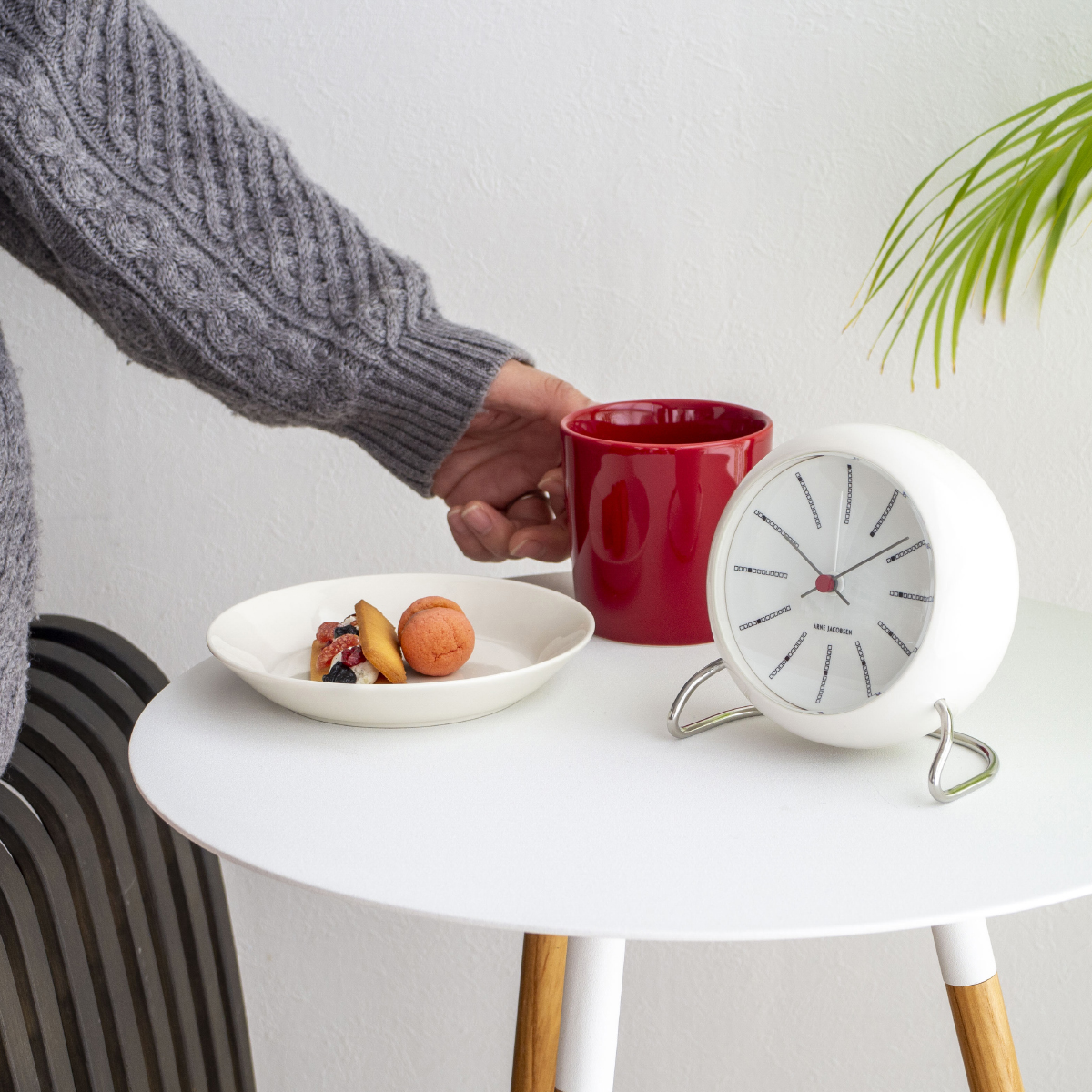 新品未使用品】アルネ・ヤコブセン バンカーズ ブラック21cm 