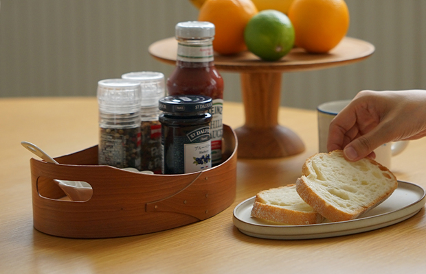 ハンドルトレイ・オーバルトレイ