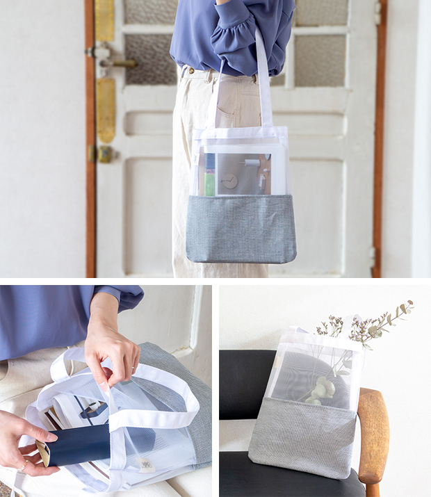 トートバッグ メッシュ