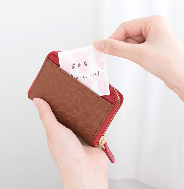ジャバラカードケース レディース 革 本革 バイカラー プリズムレザー カード入れ コンパク シンプル おしゃれ 女性用 11colors corale