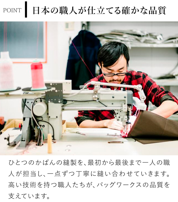 バッグワークス ドクターマン 鞄 カバン 帆布 BAGWORKS DOCTORMAN