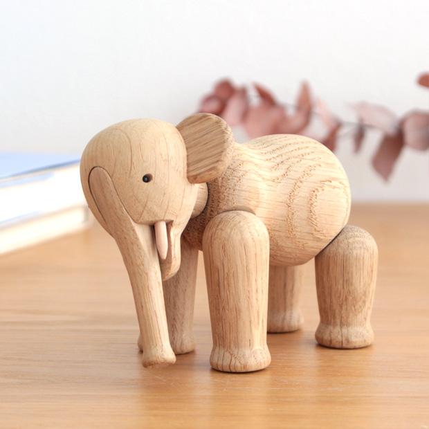カイボイスン ゾウ ミニ エレファント Elephant MINI オーク KAY BOJESEN DENMARK カイ・ボイスン デンマーク 北欧 木製