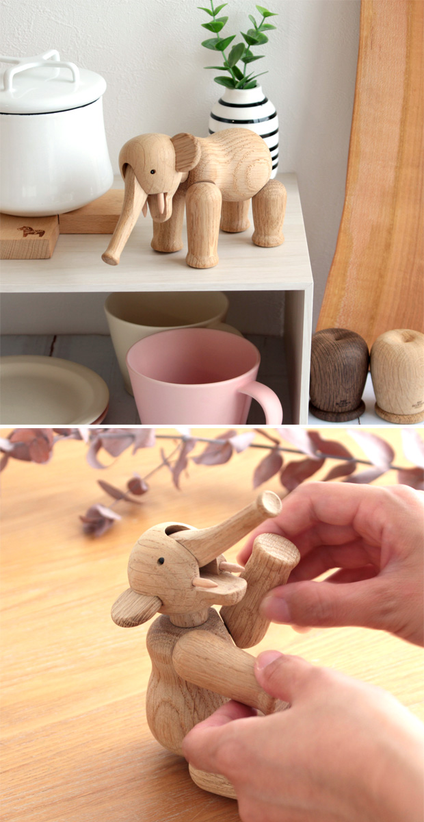 カイボイスン ゾウ ミニ エレファント Elephant MINI オーク KAY BOJESEN DENMARK カイ・ボイスン デンマーク 北欧 木製