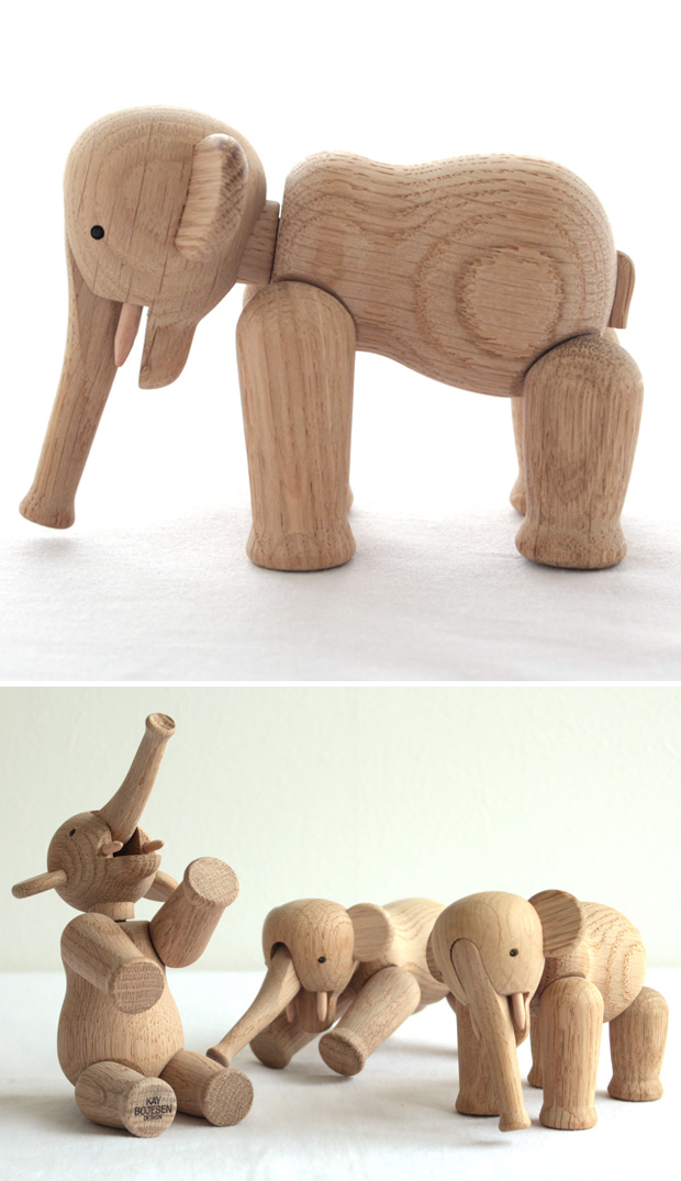 カイボイスン ゾウ ミニ エレファント Elephant MINI オーク KAY BOJESEN DENMARK カイ・ボイスン デンマーク 北欧 木製