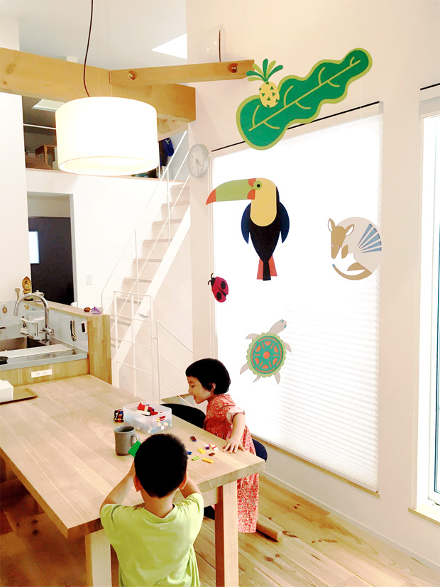 モビール ジャングルフォレスト マニュモビールズ Jungle 子供部屋 女の子 男の子 子供 赤ちゃん 動物 日本製 Manu Mobiles