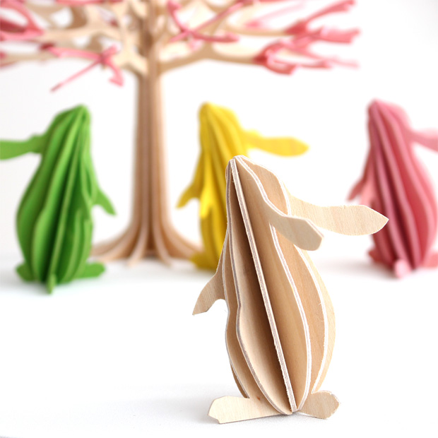 lovi ロヴィ ラビット 9cm ウサギ 北欧雑貨 オーナメント オブジェ ポストカード 白樺 北欧 北欧インテリア フィンランド