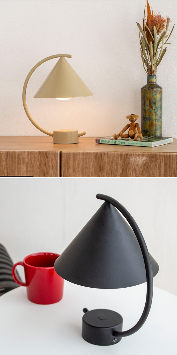Ferm Living Meridian Lamp メリディアン ランプ ファームリビング ライト ポータブル コードレス 北欧 デンマーク インテリア雑貨 雑貨【 日本正規代理店品 】