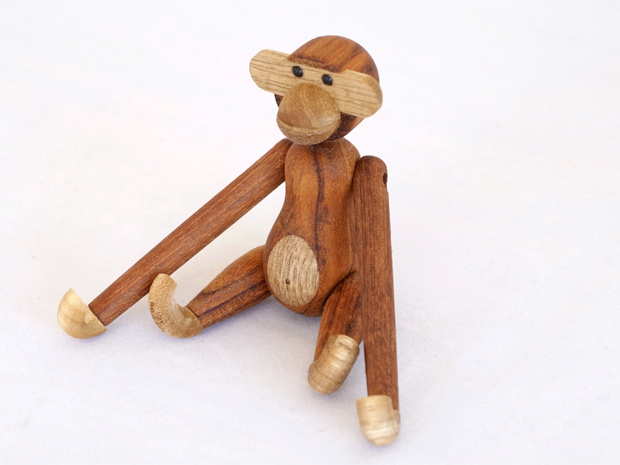 カイボイスン モンキー ミニ MONKEY MINI チーク ブラック KAY BOJESEN DENMARK カイ・ボイスン デンマーク