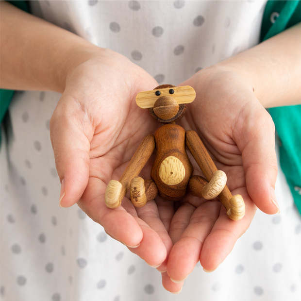 カイボイスン モンキー ミニ MONKEY MINI チーク ブラック KAY BOJESEN DENMARK カイ・ボイスン デンマーク