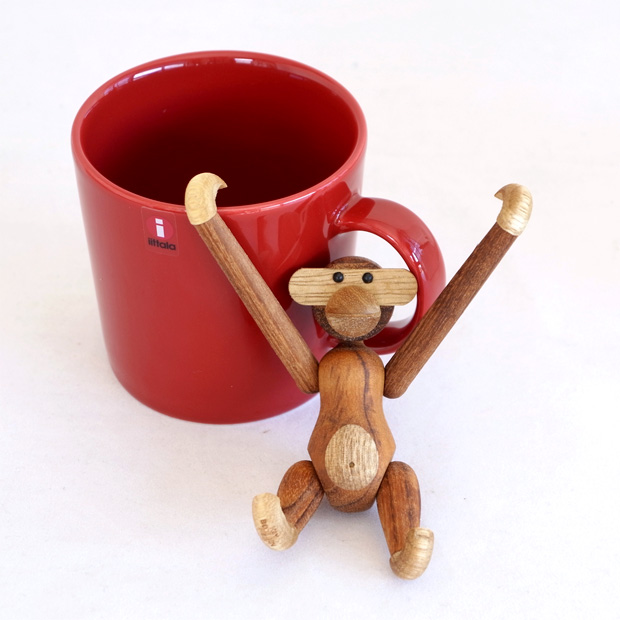 カイボイスン モンキー ミニ MONKEY MINI チーク ブラック KAY BOJESEN DENMARK カイ・ボイスン デンマーク