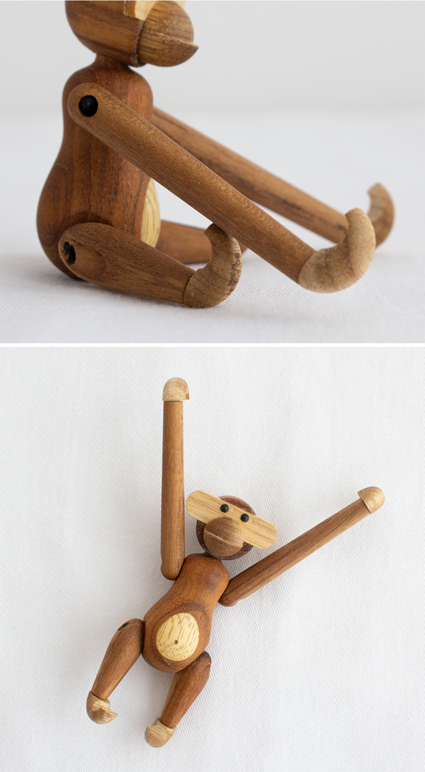 カイボイスン モンキー ミニ MONKEY MINI チーク ブラック KAY BOJESEN DENMARK カイ・ボイスン デンマーク