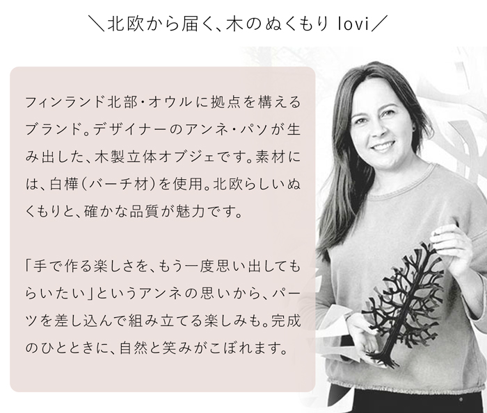 lovi ロヴィ クリスマスツリー ツリー Momi-no-ki 25cm もみの木 クリスマス クリスマス雑貨 オーナメント 北欧 北欧インテリア