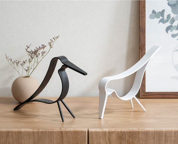 COOEE Design クーイーデザイン Woody Bird S 鳥 木製 オブジェ ウッディ バード 北欧 【 日本正規代理店品 】