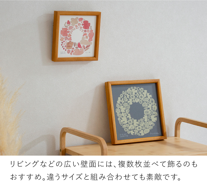 バーズワーズ シルクスクリーン20 wreath リース