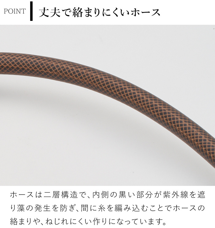 コンパクトガーデンリールII 10m ロイヤルガーデナーズクラブ Royal Gardener's Club