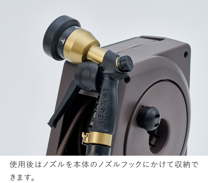 コンパクトガーデンリールII 10m ロイヤルガーデナーズクラブ Royal Gardener's Club