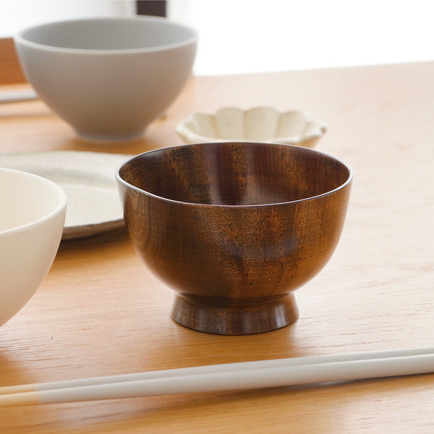 畑漆器店 汁椀 卯之松 漆塗り 山中漆器 木製 日本製 卯之松堂 お椀 汁わん