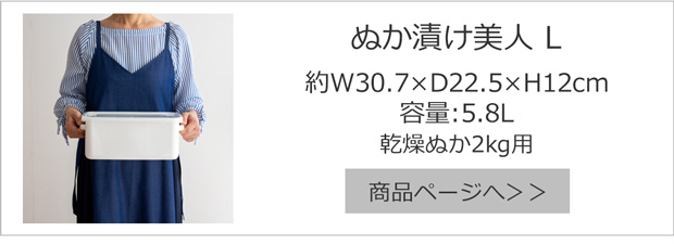 ぬか漬け美人 L