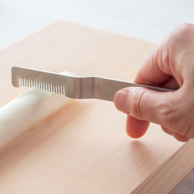 ヨシカワ EAトCO イイトコ Saku leek cutter サク 白髪ネギカッター ステンレス製 日本製 白髪ねぎ カッター
