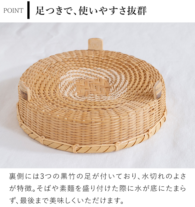 公長斎小菅 足つきざるS