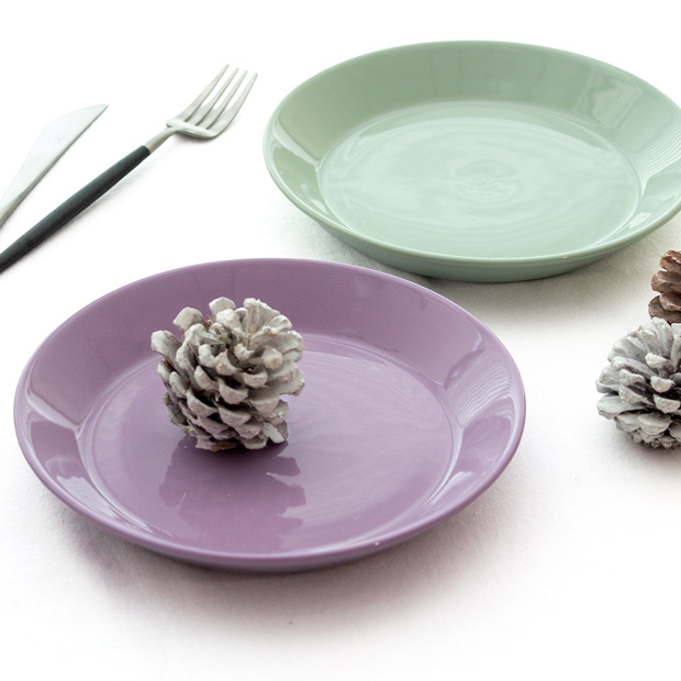イッタラ ティーマ プレート 17cm ライトライラック セージグリーン iittala Teema 北欧 食器 取皿 デザート皿