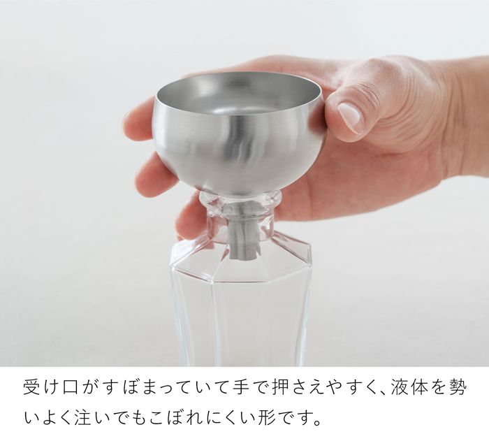 家事問屋 じょうご 13 ステンレス製 漏斗 ろうと ロート 液体 詰め替え 醤油さし オイル 日本製 47619