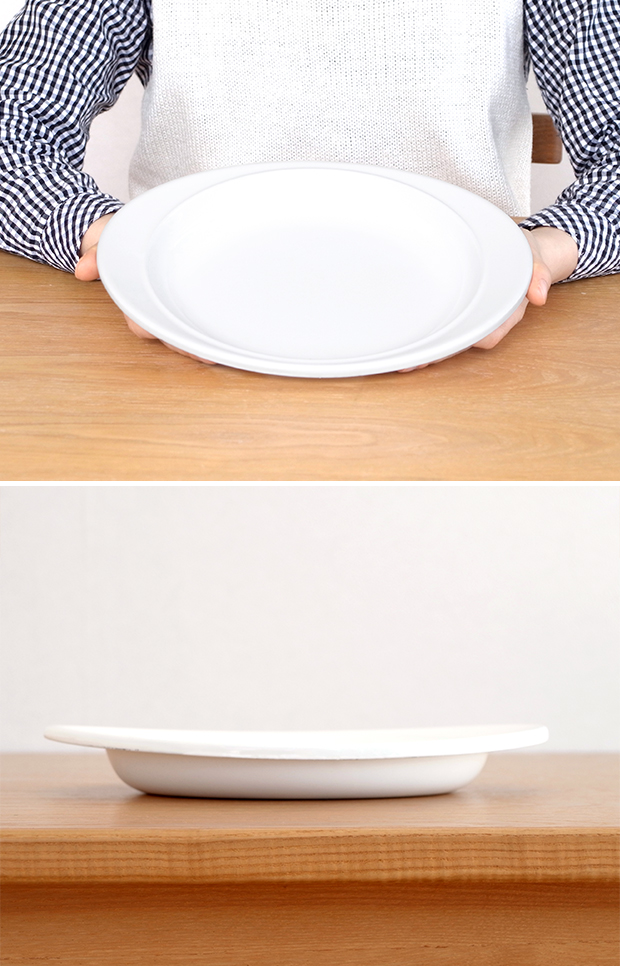 野田琺瑯 カレー皿 楕円 28cm　