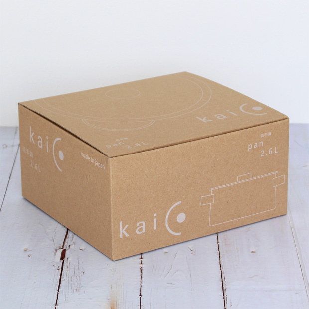 kaico 両手鍋 20cm 2.6L 琺瑯 IH対応 蓋付き 鍋 キャセロール ホーロー ほうろう カイコ 小泉誠 日本製