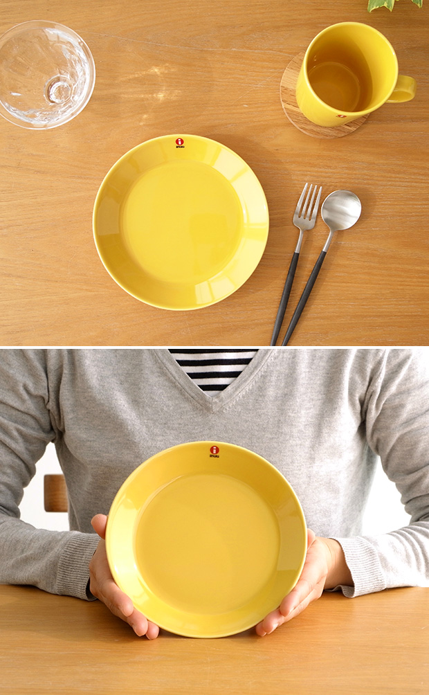 イッタラ ティーマ プレート 17cm ハニー /iittala Teema イエロー