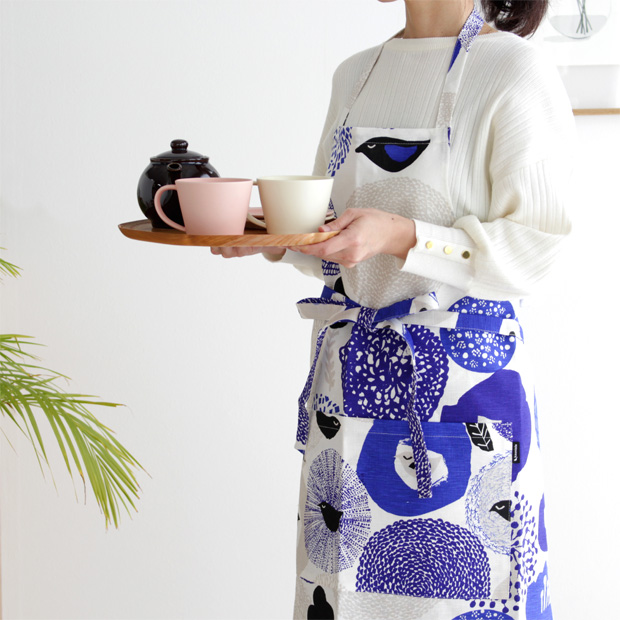 Hkauniste カウニステ エプロン 北欧 デザイン サンデー シュガー オルヴォッキ トゥッティフルッティ フローラ ワンピース【正規品】